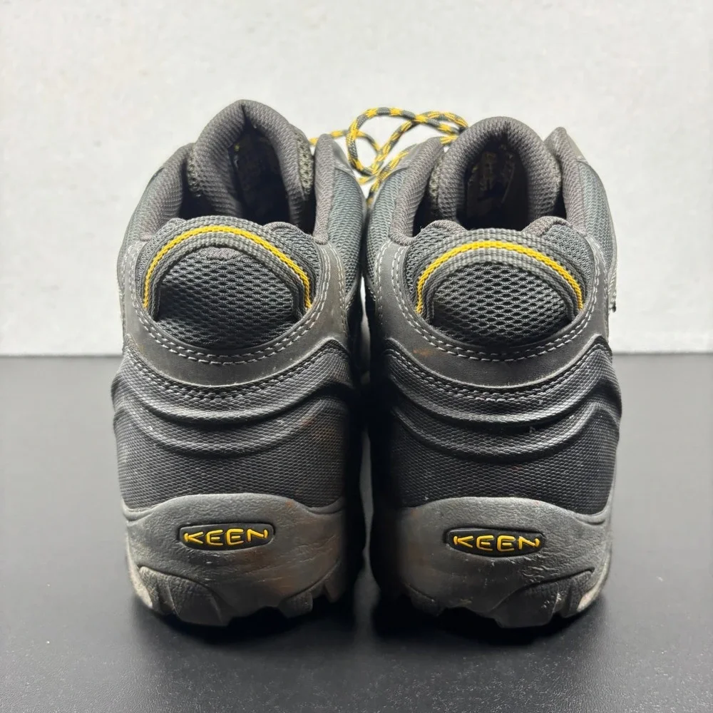 KEEN Lansing Mid Waterproof Steel Toe Hiking Work Boots Men's Size 15D Outdoor